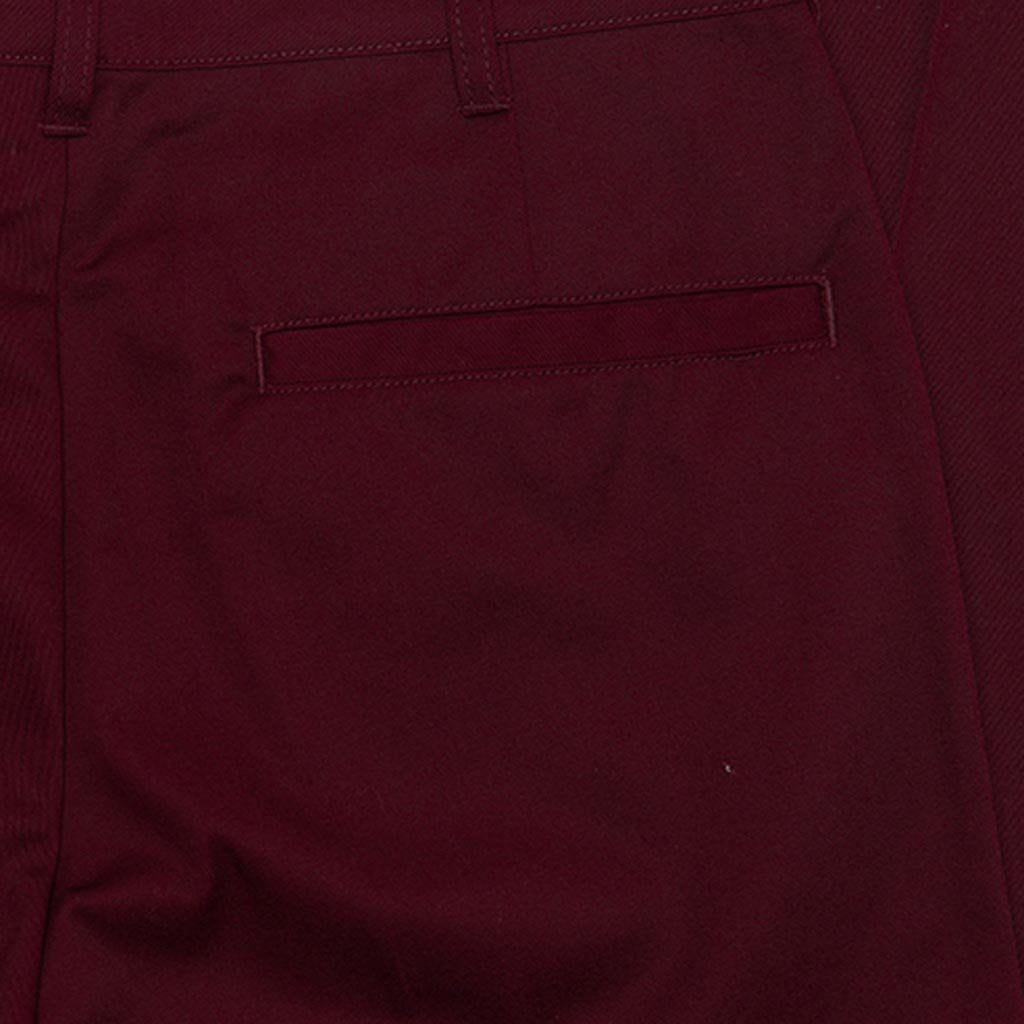 Fucking Awesome Brand Maroon Chino Pants | Feature