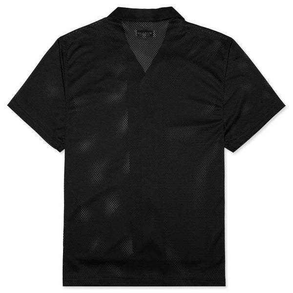Jersey Mesh Club Shirt - Black – Feature
