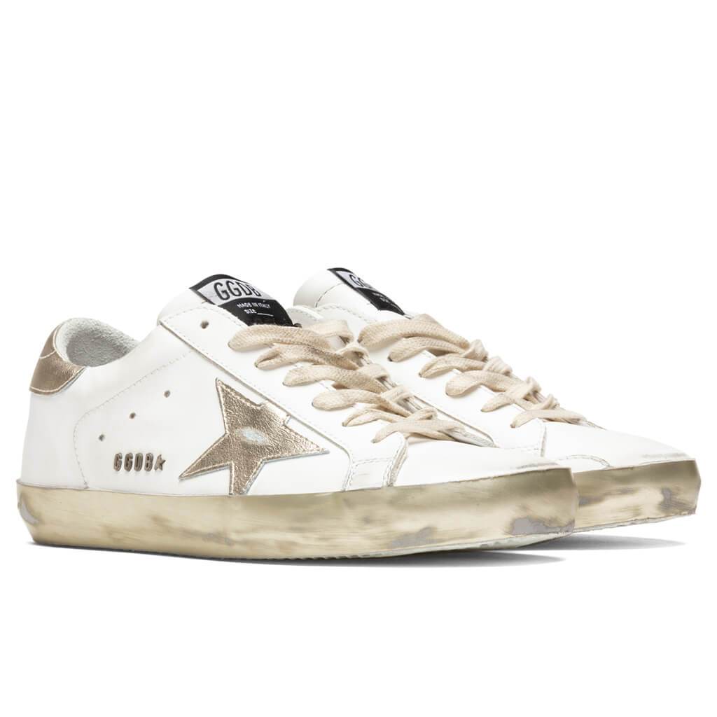 Super-Star Sneakers - White/Gold – Feature