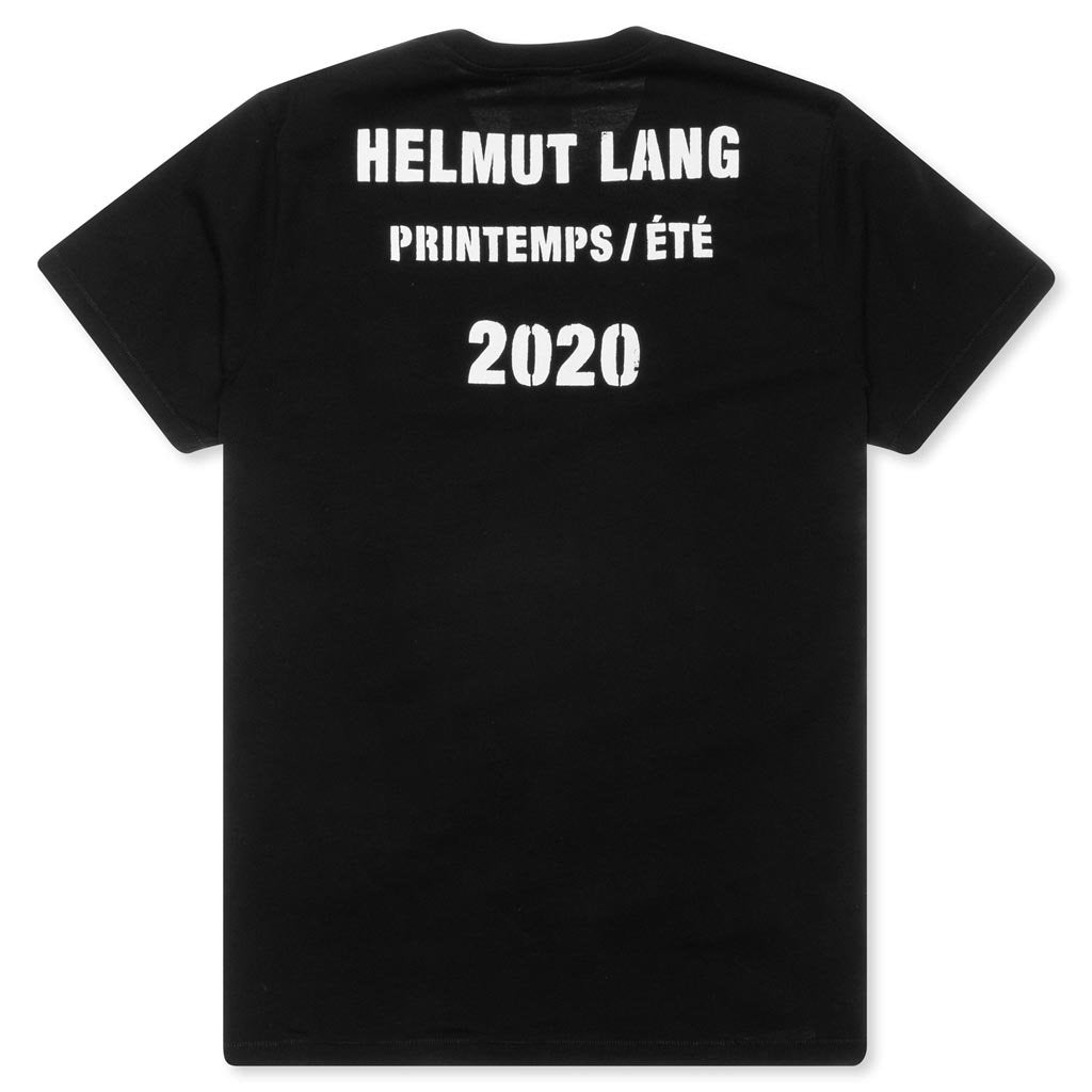 Helmut Lang x Marc Hundley スタンダード T シャツ - ブラック