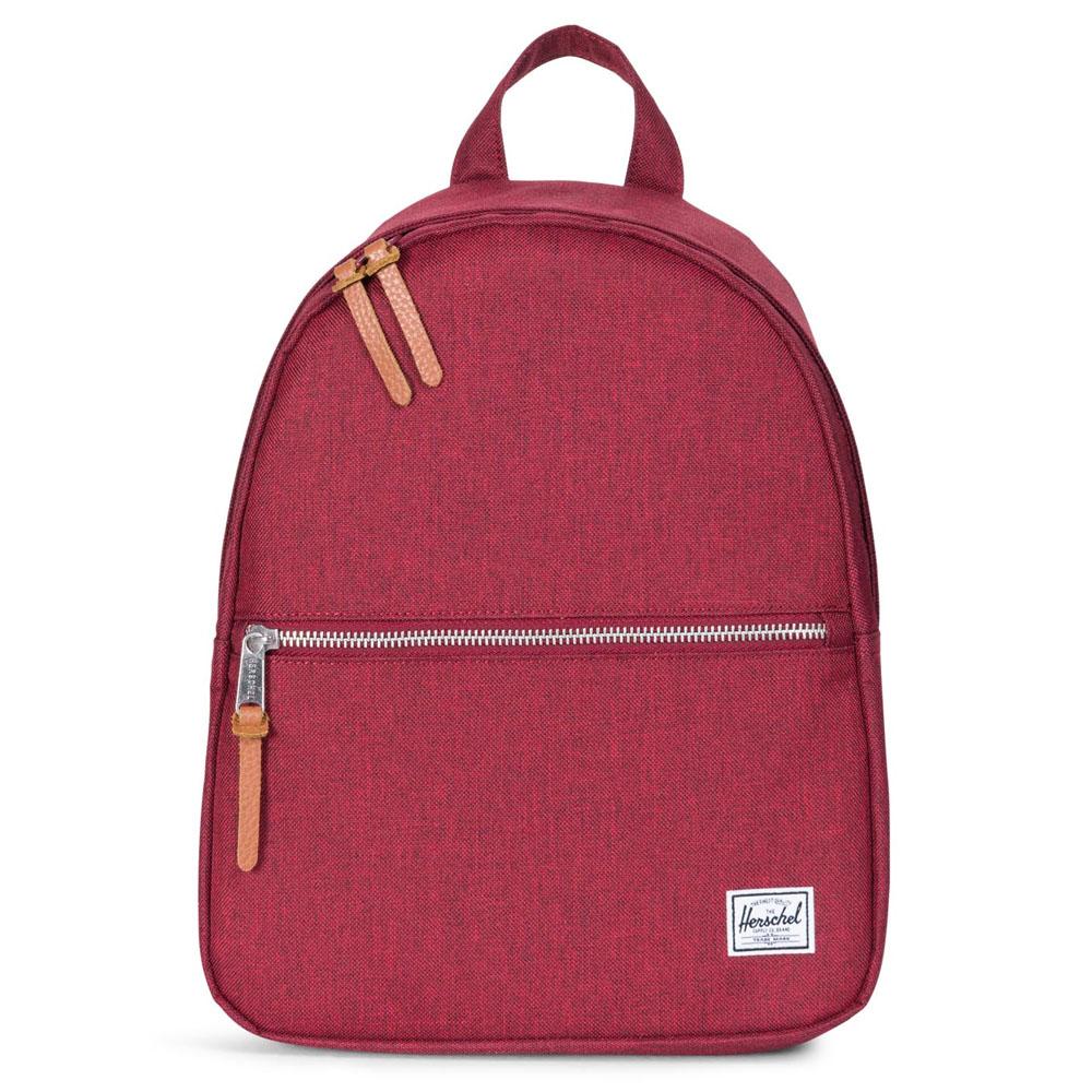 Town Backpack - Wine Crosshatch – Feature