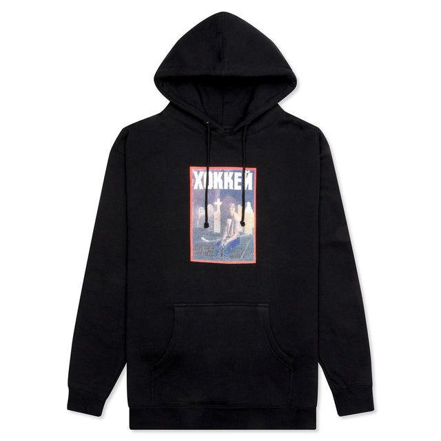 Nik Stain Hoodie - Black – Feature