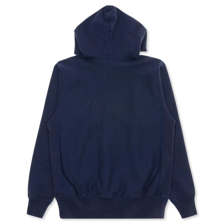Pizza Hoodie - Navy – Feature