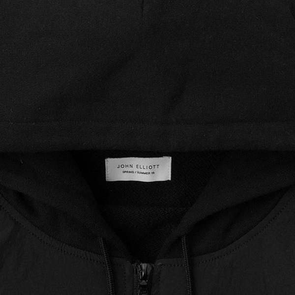 Nylon Paneled Jacket - Black – Feature