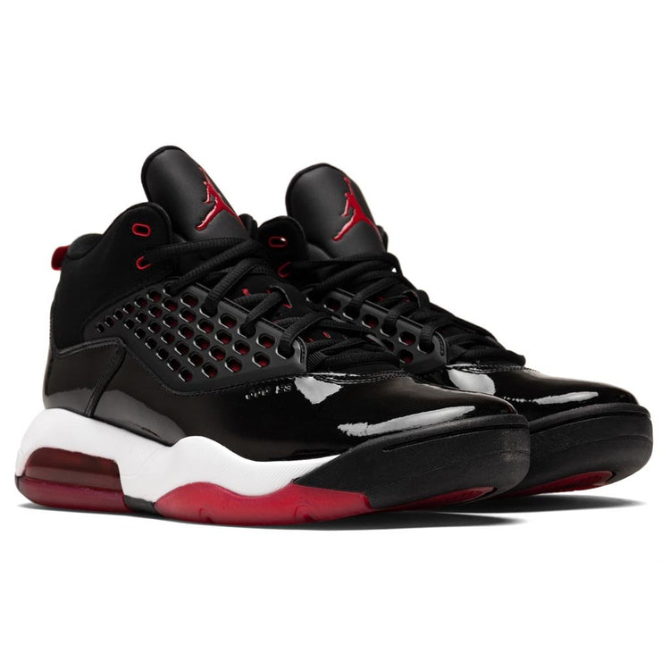Air Jordan Maxin 200 - Black/Gym Red/White – Feature display picture 1