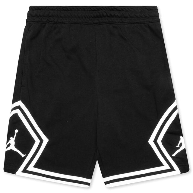 Jumpman Fleece Diamond Short - Black/White – Feature