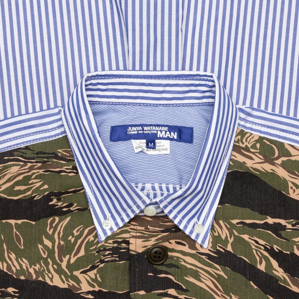 Camo Print Shirt - Blue/Camo – Feature