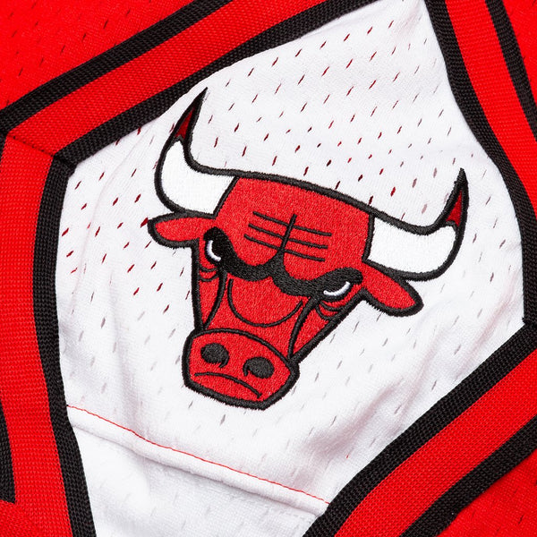 Mitchell & Ness NBA JUST DON BEGINNING & END CHICAGO BULLS SHORTS Red