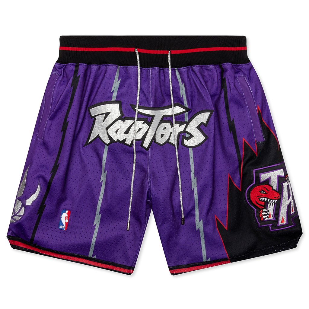Pro Standard Toronto Raptors Shorts Roses Toronto Raptors 1998-99 Shorts - Purple – Feature
