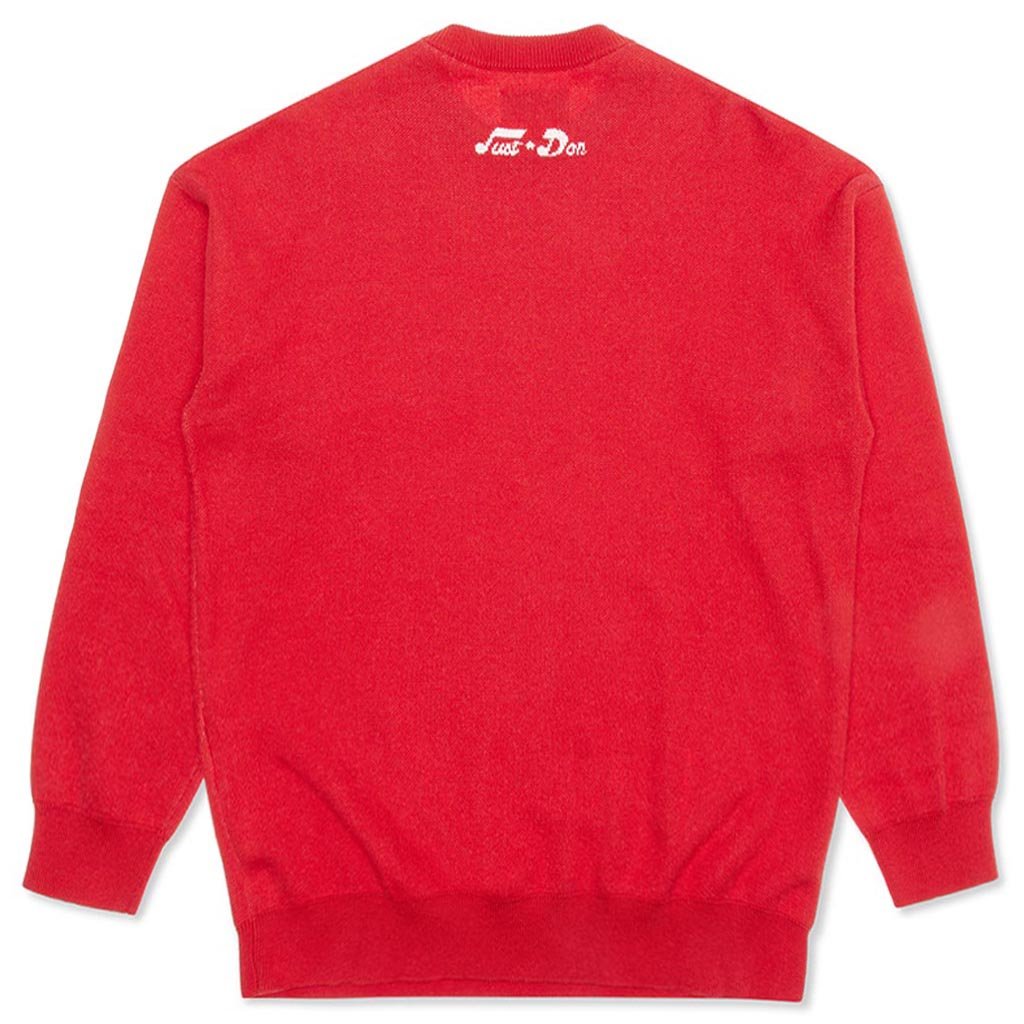 Ultra Sound Sweater - Red – Feature