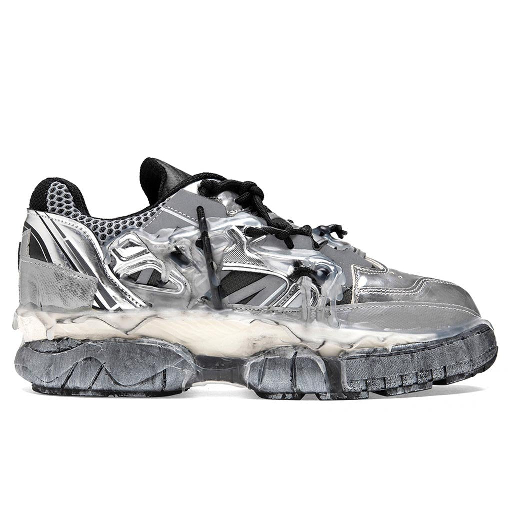 Fusion Sneaker Low Top - Silver/Black – Feature