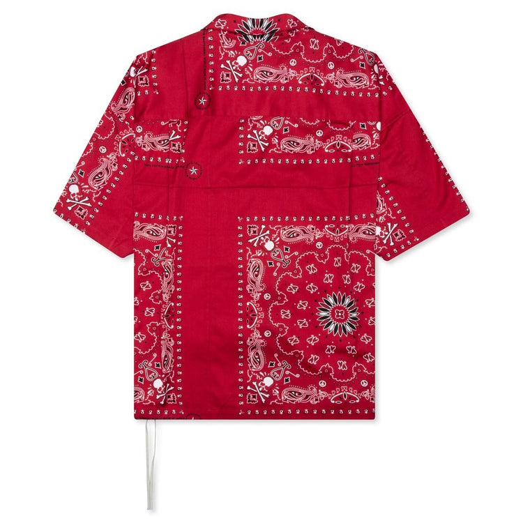 Bandana Shirt Red Feature