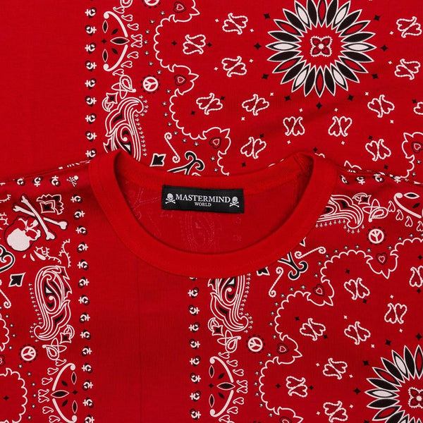 Bandana T-Shirt - Red, Red / XL | Feature