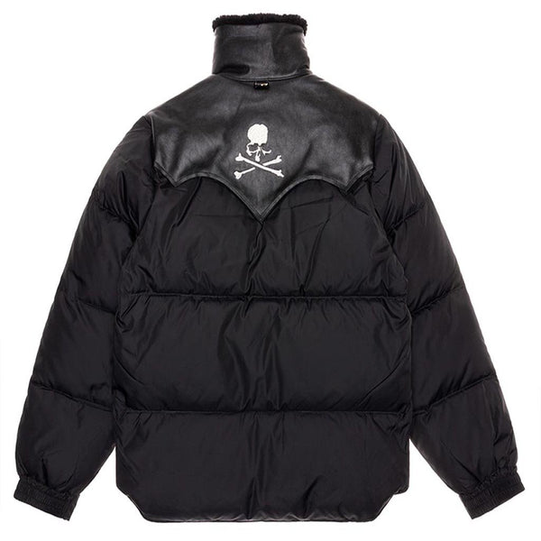 Christy RF Star Detail Leather Jacket, Vintage Black – mauritiusleather