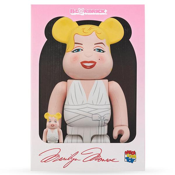 Marilyn Monroe 100% + 400% BE@RBRICK Set – Feature