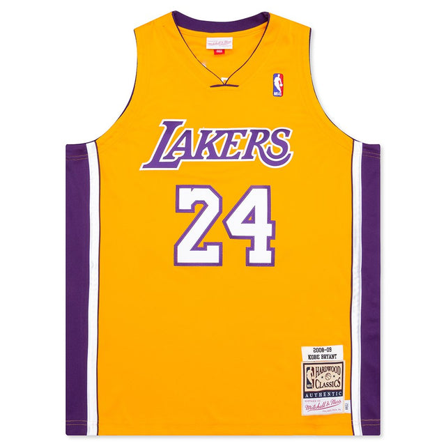 NBA Authentic Jersey Los Angeles Lakers 2008-09 Kobe Bryant - Yellow ...