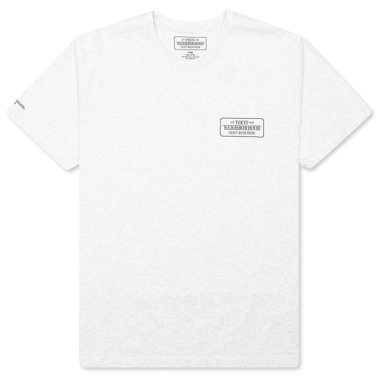 Bar & Shield S/S C-Tee - Grey – Feature