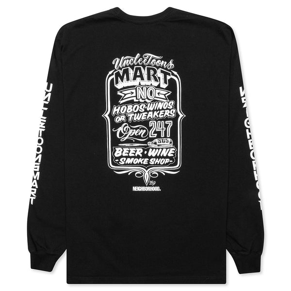 Neighborhood x Mr. Cartoon Toons Mart L/S C-Tee - Black