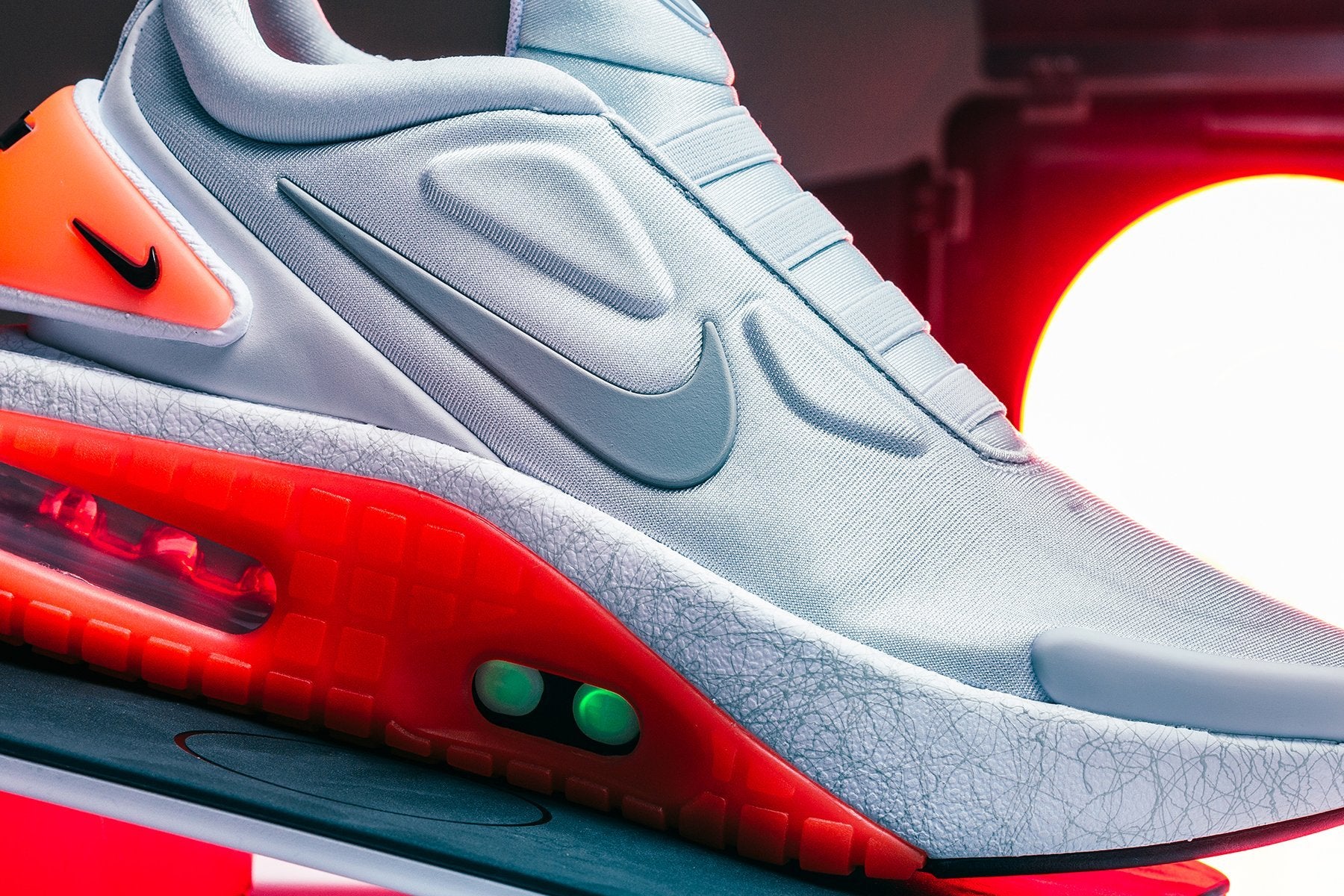 nike adapt pure platinum