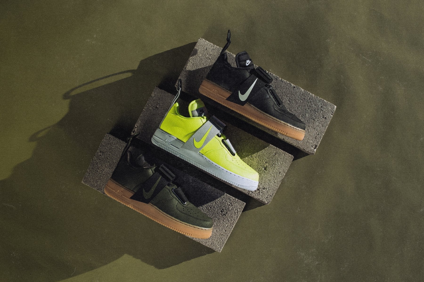 nike air force 1 utility volt strap
