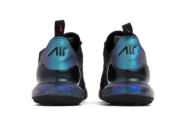 Air Max 270 - Black/Laser Fuchsia/Regency Purple â Feature