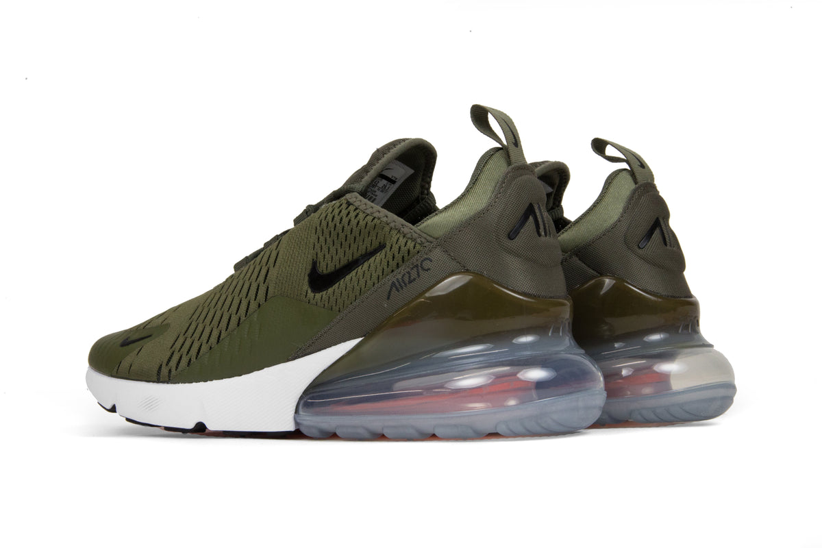 Nike men’s  Olive Green & Orange Air Max 270 Slip-On Sneaker 11.5 NIKE Air Max 270 FJ0680 222 - Shiekh main image 4