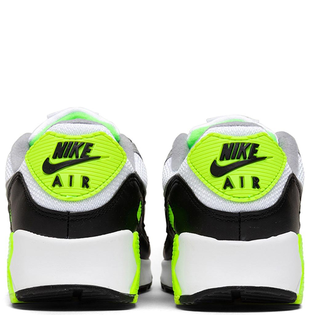 Air Max 90 - White/Particle Grey/Volt/Black – Feature