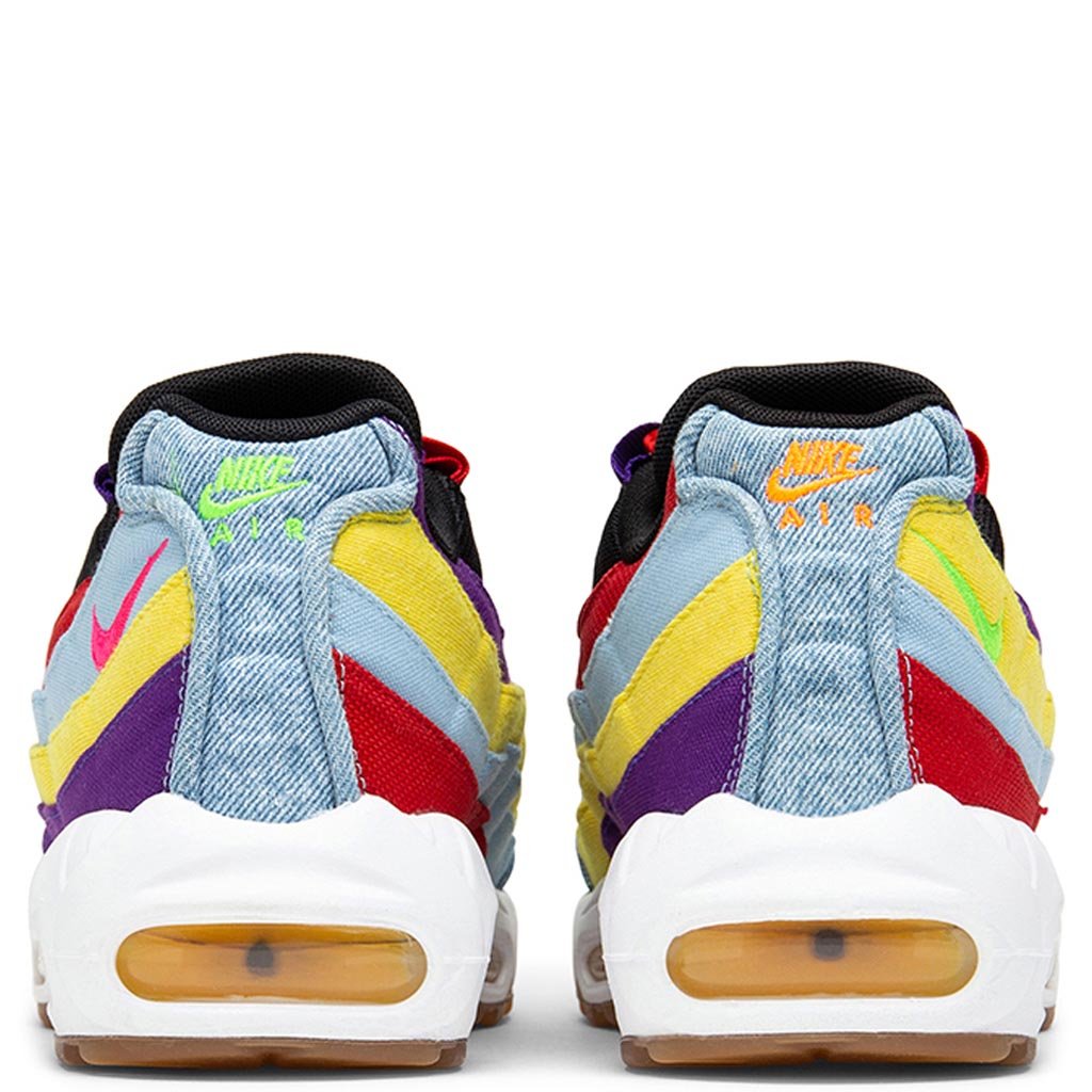 blue yellow white air max 95