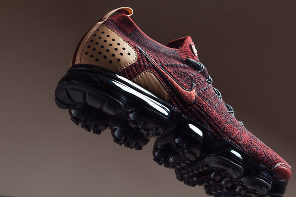 Air VaporMax FK NRG Team Red/Vachetta Tan – Feature