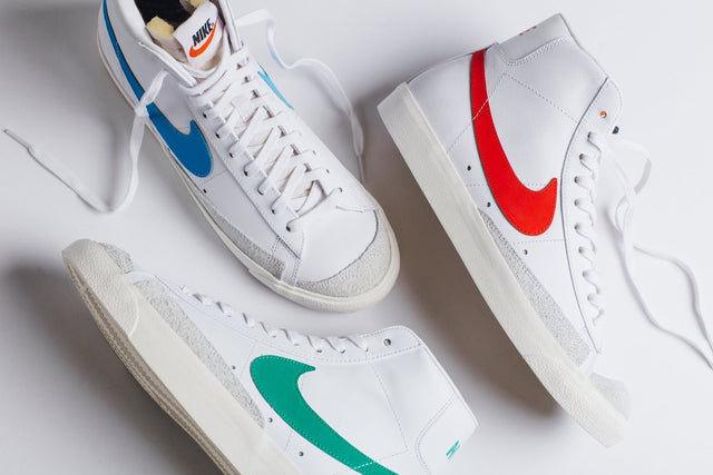 Blazer Mid '77 Vintage - Habanero Red/Sail â Feature