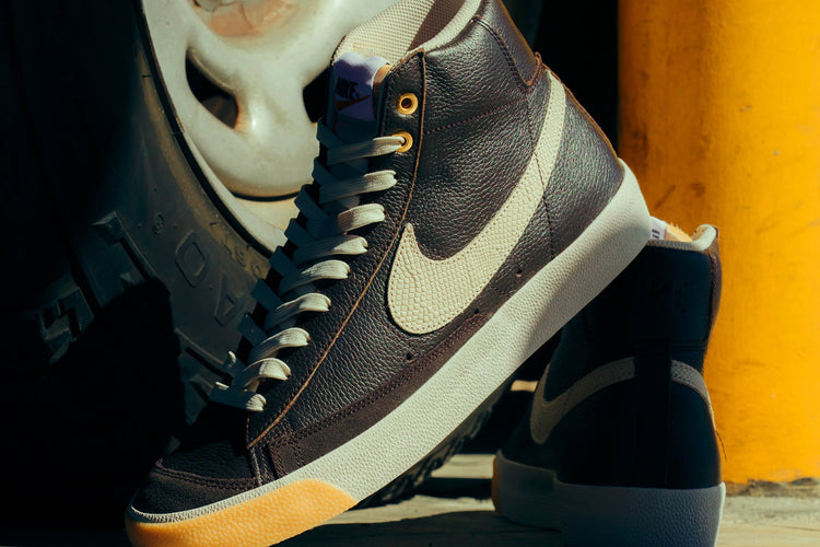 nike blazer mid 77 black snakeskin