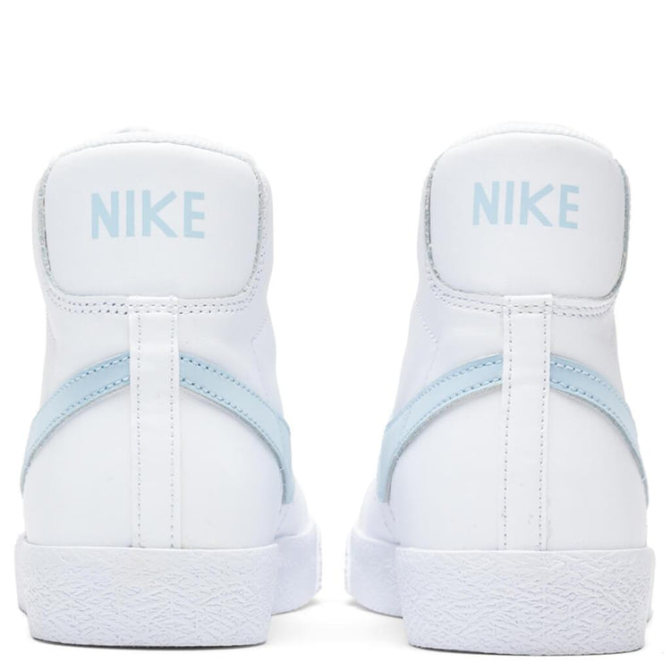 Blazer Mid (GS) - White/Celestine Blue â Feature