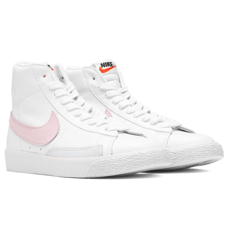Blazer Mid (GS) - White/Pink Foam – Feature