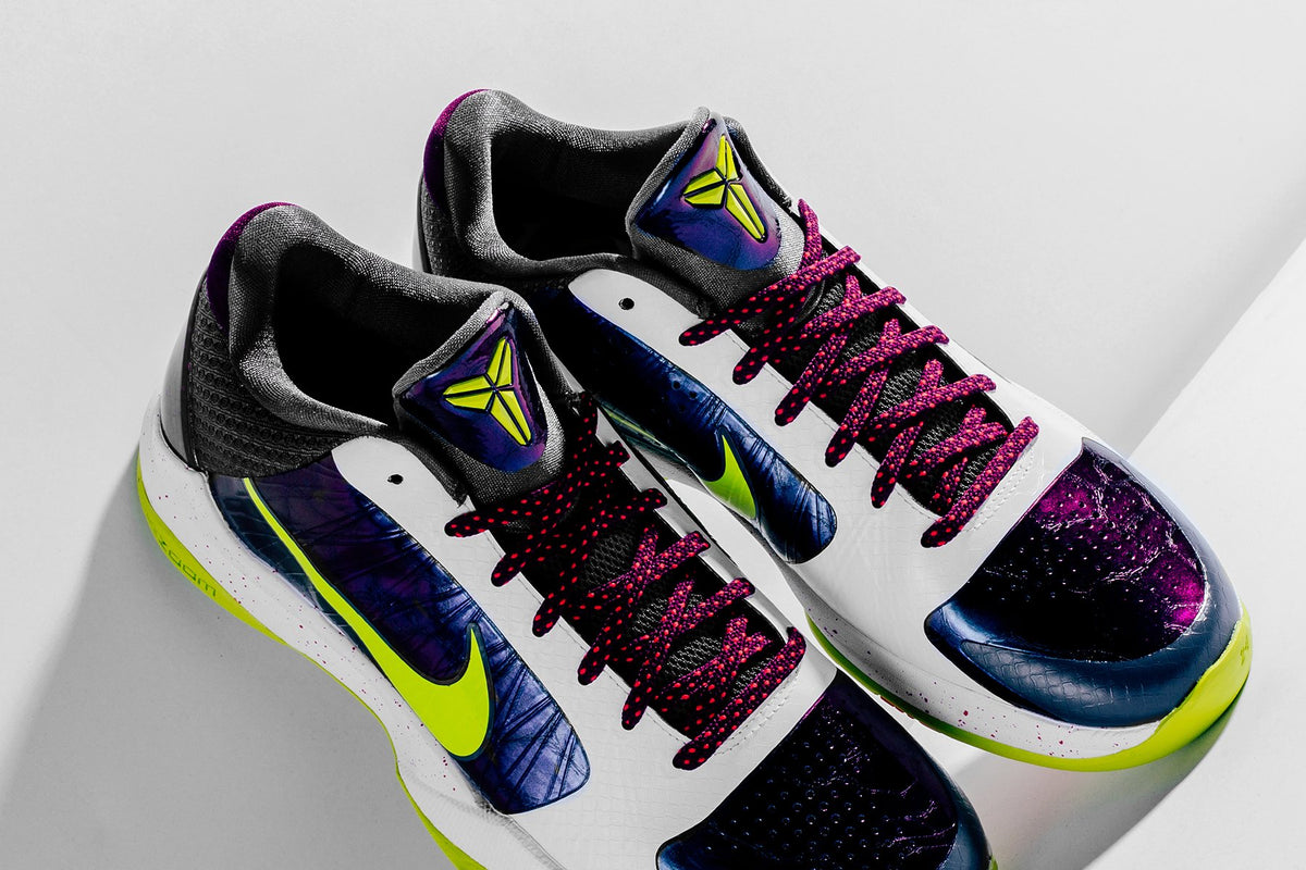 Kobe V Proto - Purple/Cyber/White – Feature