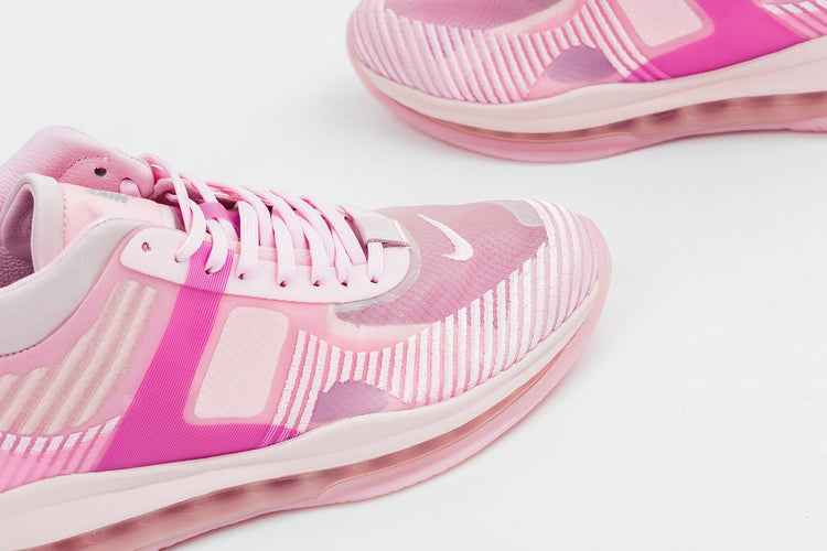 Nike LeBron x John Elliott Icon Sneaker - Pink/Grey/Fuchsia | Feature