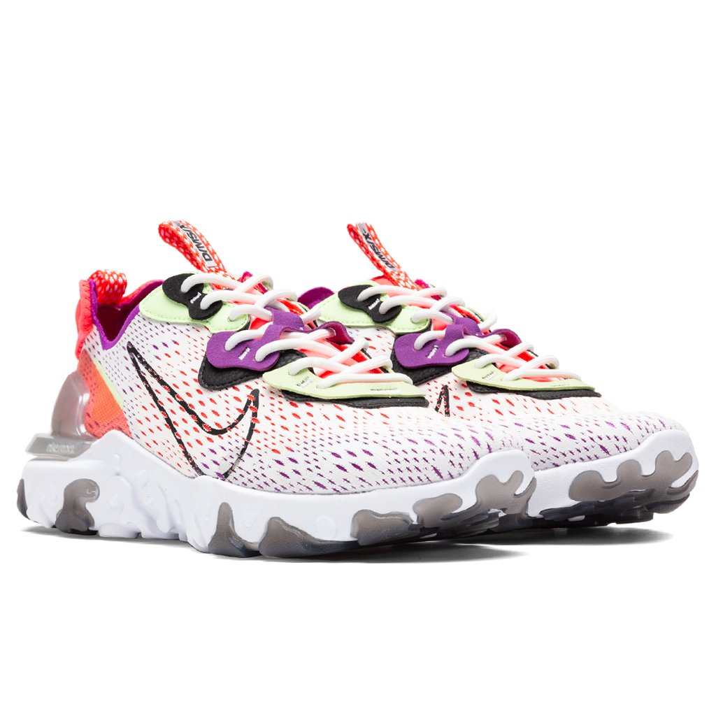 React Vision - Summit White/Black/Barely Volt â Feature