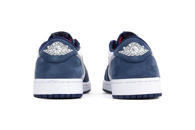 metallic silver midnight navy jordan 1