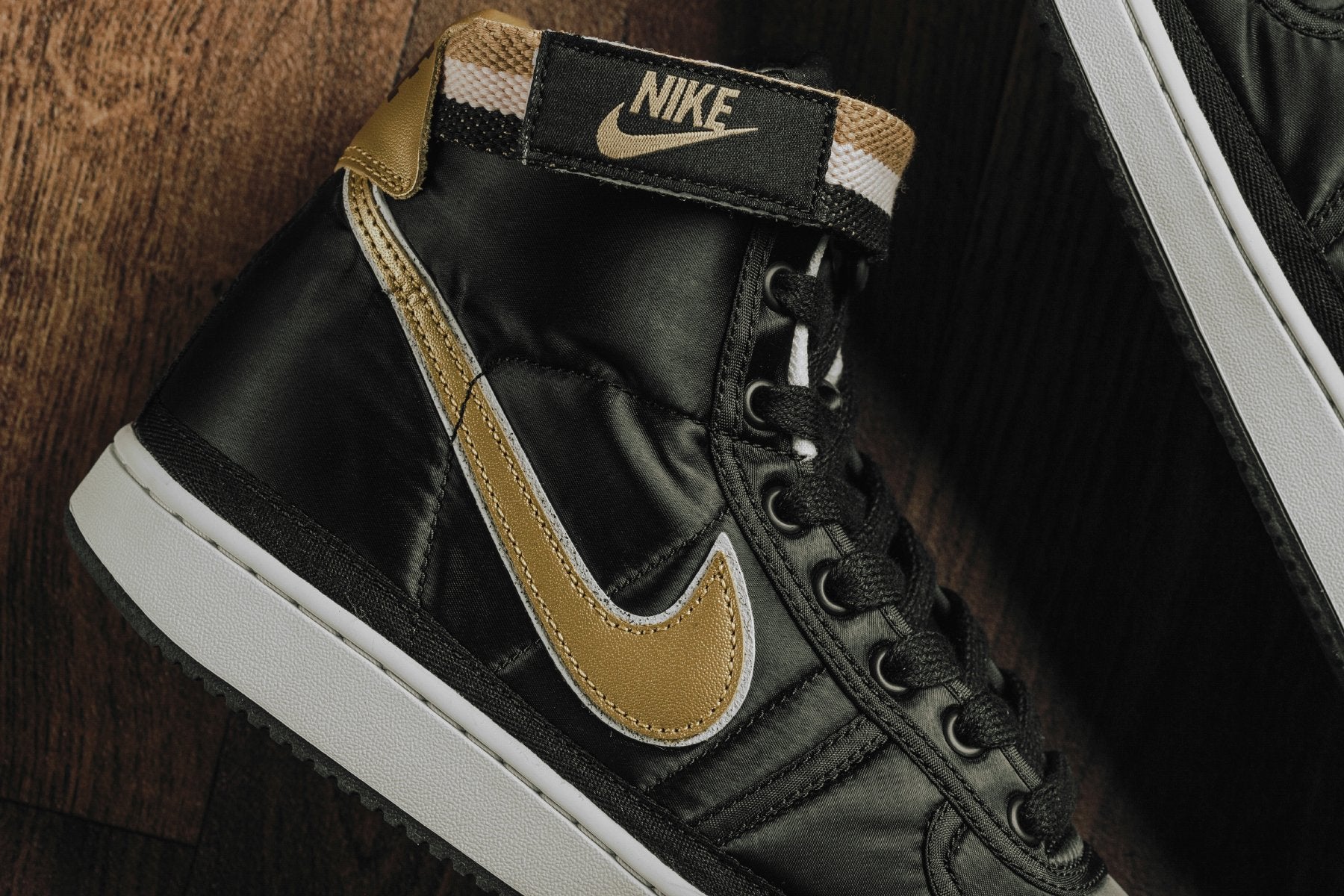 nike vandal high supreme qs black