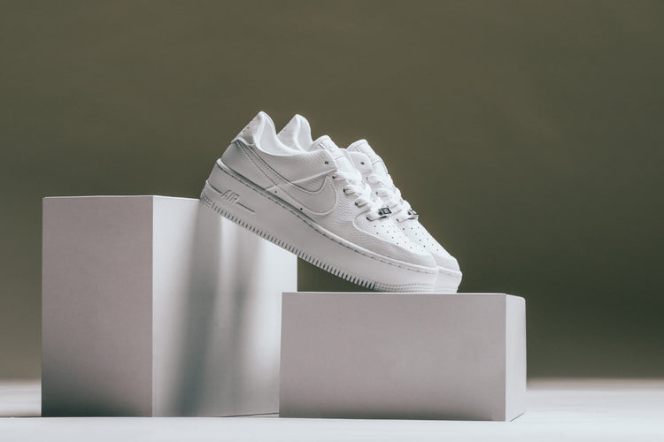 nike air force 1 sage white womens
