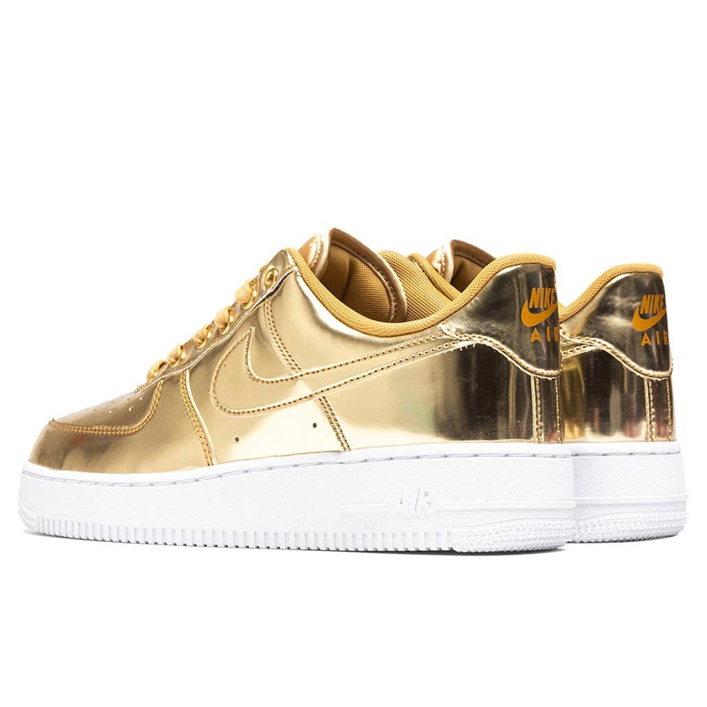 Women's Air Force 1 SP - Metallic Gold/Club Gold/White – Feature