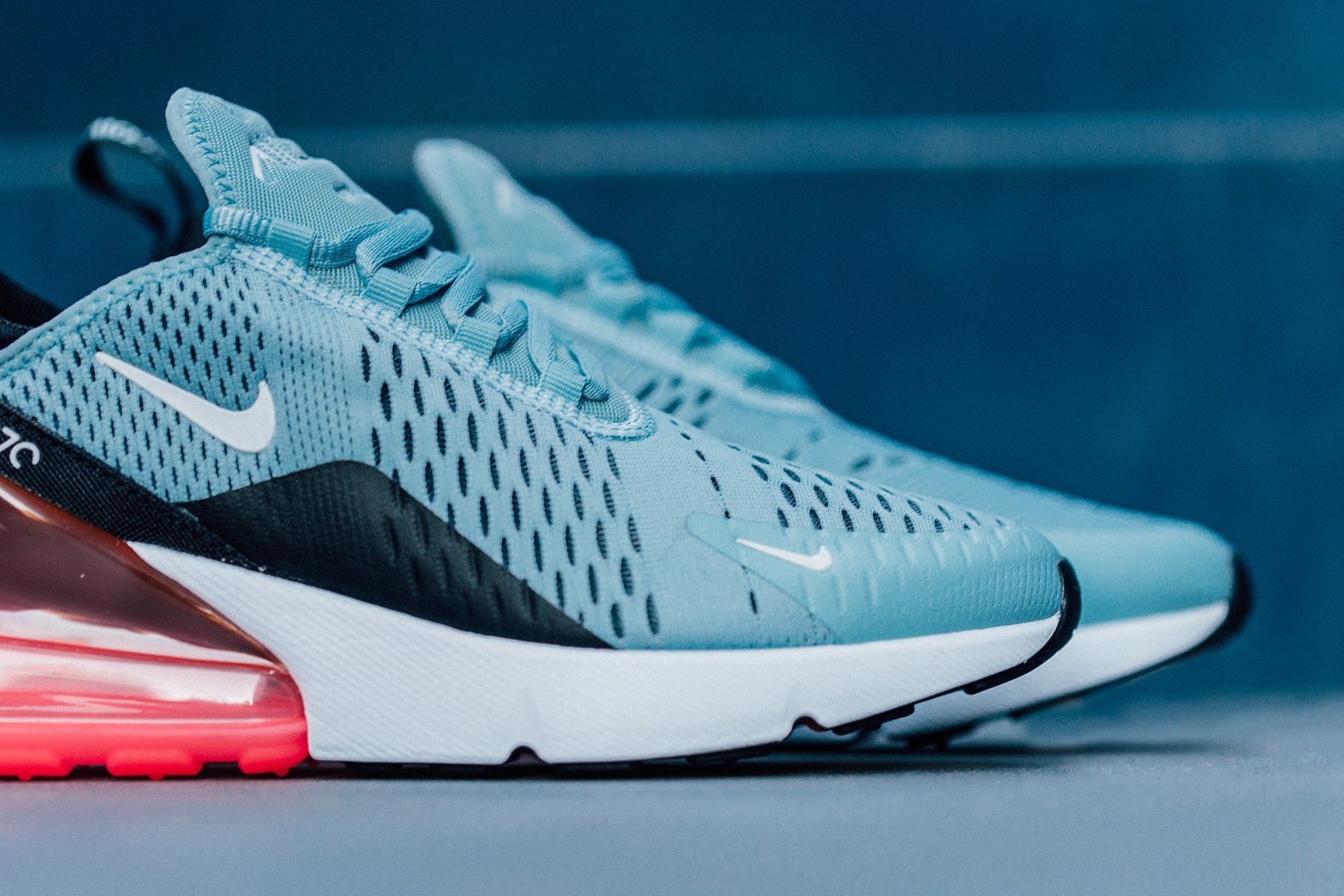 Nike air max 270 - womens ocean bliss/white/black best sale