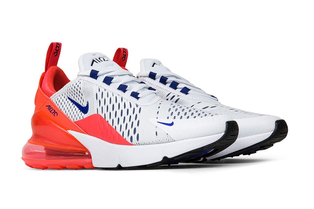 White and Red Nike Air Max 270 – Feature