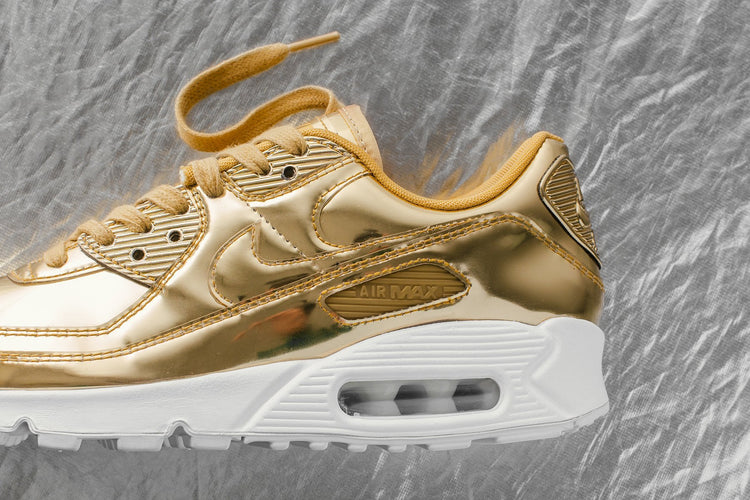 womens nike air max 90 rose gold with swarovski crystals