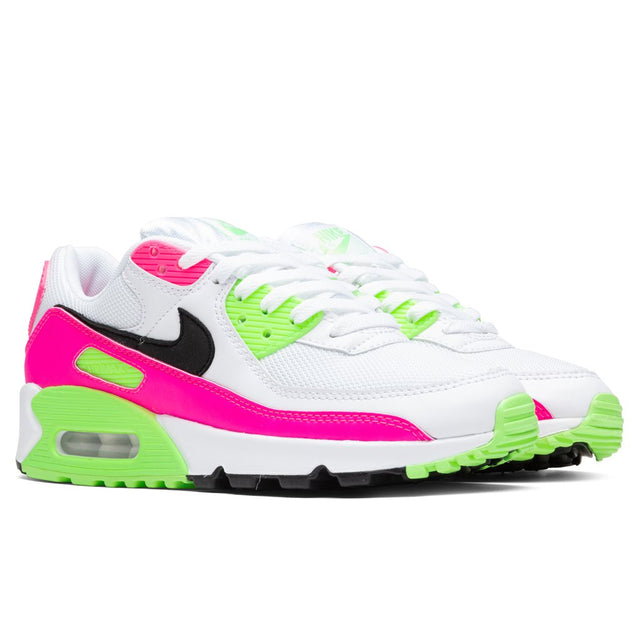 Women's Air Max 90 - White/Black/Pink Blast â Feature