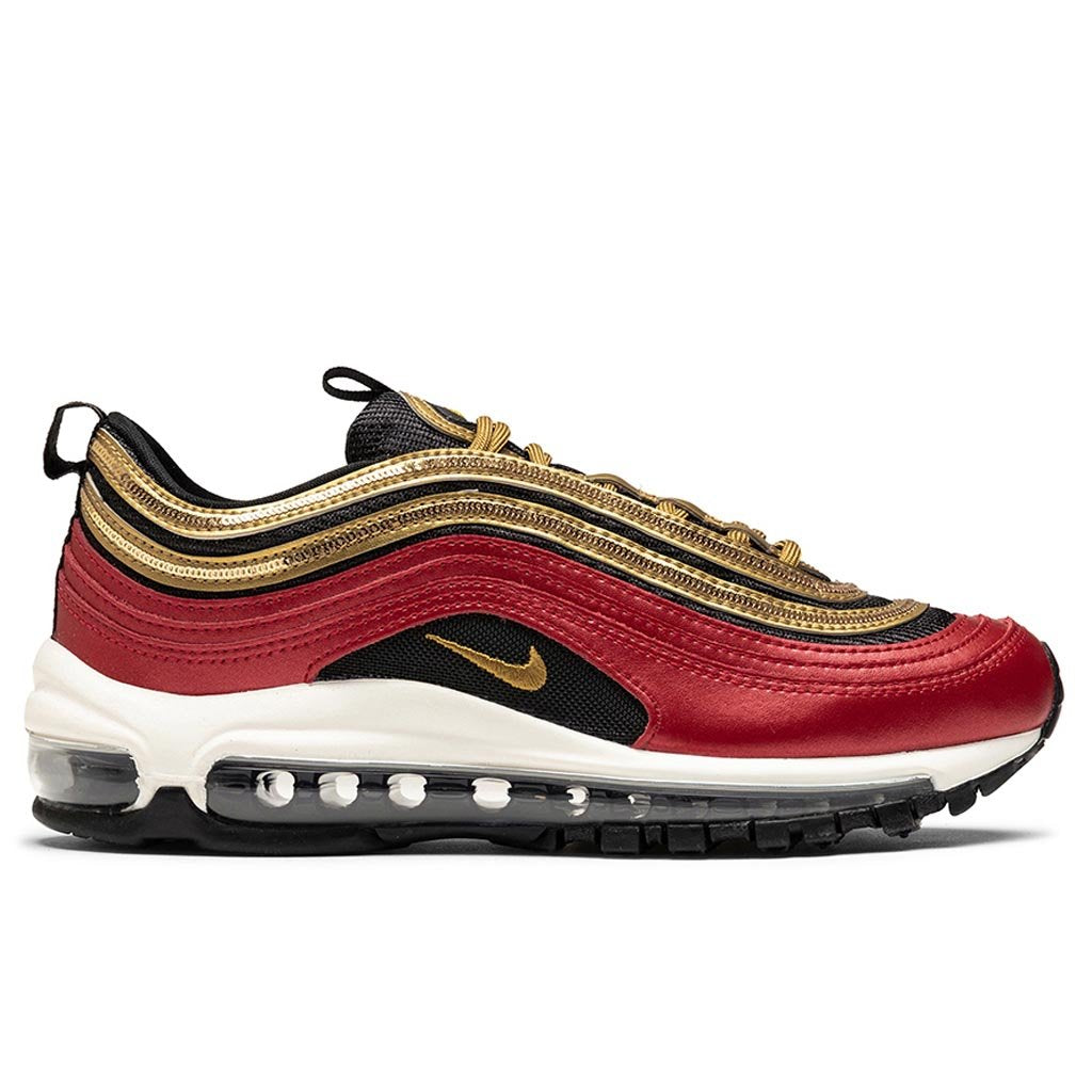 Women's Air Max 97 - University Red/Metallic Gold – Feature