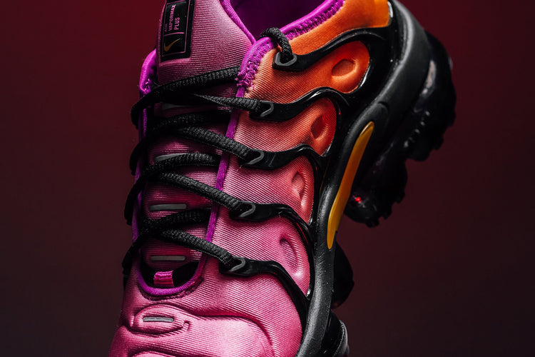 vapor max plus womens black