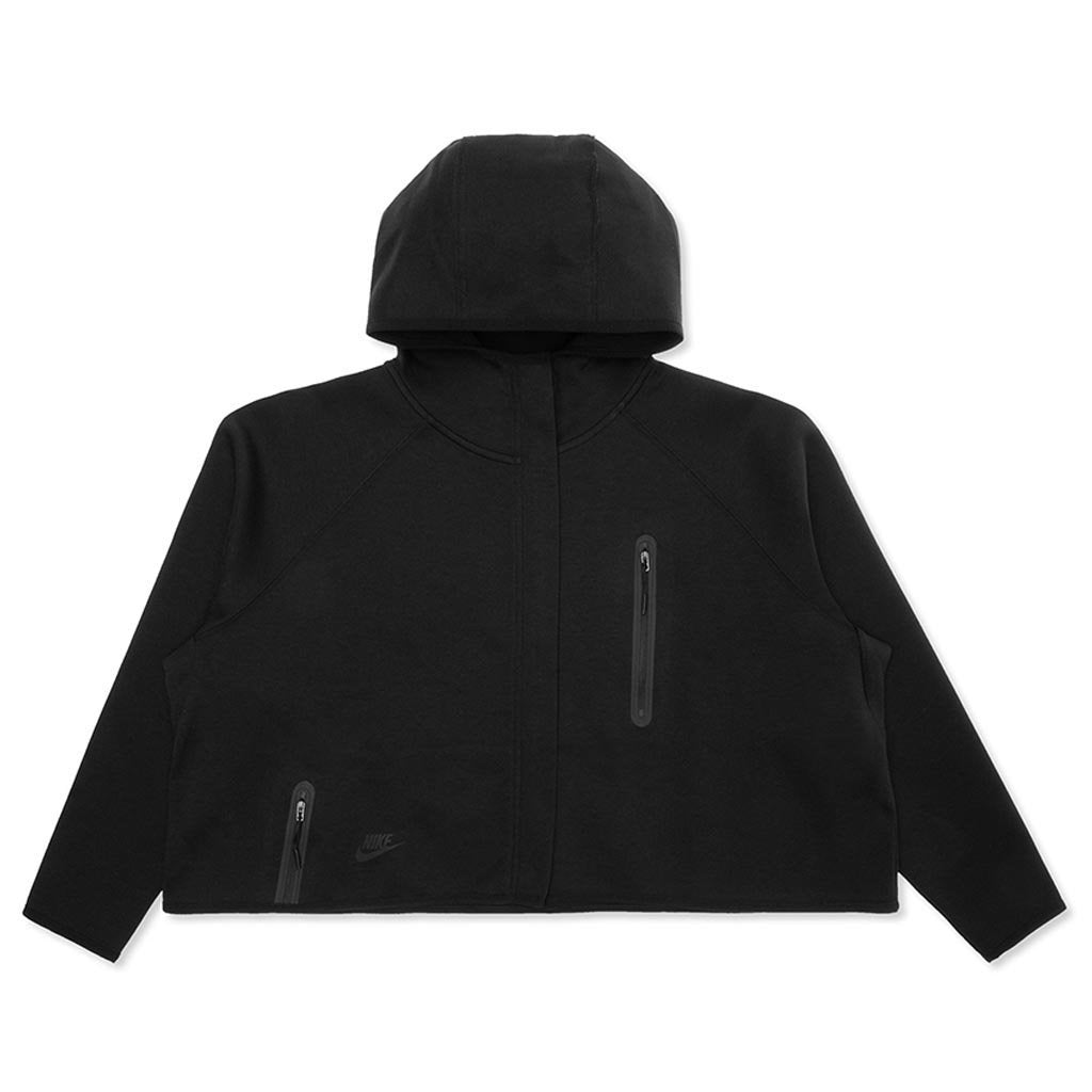 Women's Sportswear Tech Fleece Cape - Black/Black – Feature