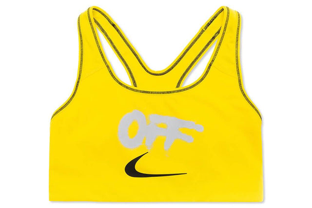 Nike x Off-White Pro Classic Women's Bra - Opti Yellow – Feature