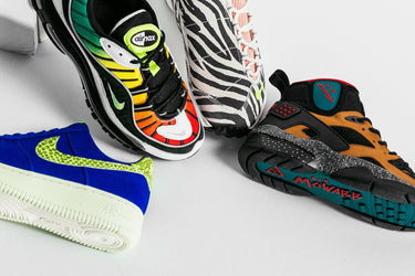 Nike x Olivia Kim Women's Air Max 98 NXN - Black/Volt/White/Dynamic Ye â Feature