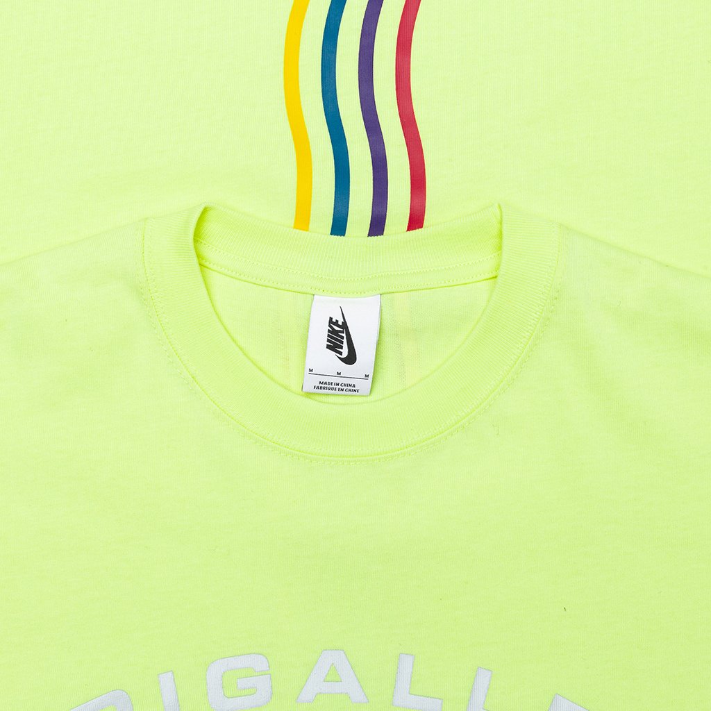 Nike x Pigalle NRG 2 S/S Tee - Luminous Green/Pure Platinum – Feature